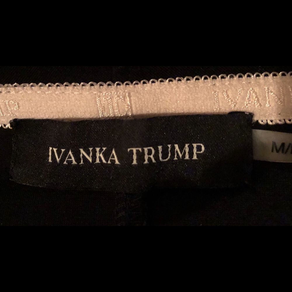 Beautiful Draping Black Ivanka Trump Jacket with Zippers